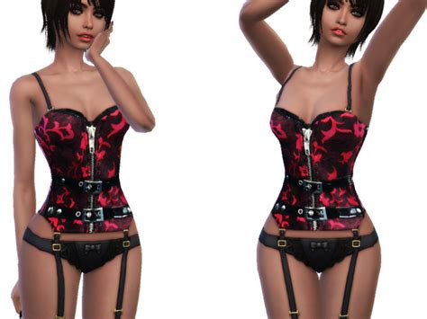 The Sims Resource Exotic Girl Corset