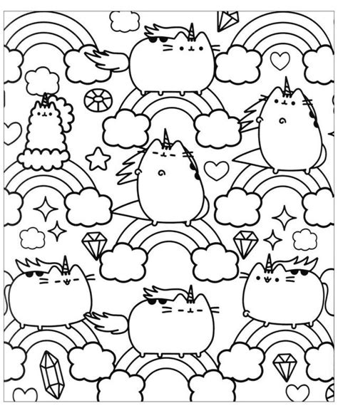 Unbelievable Pusheen And Stormy Coloring Pages Most Wanted
