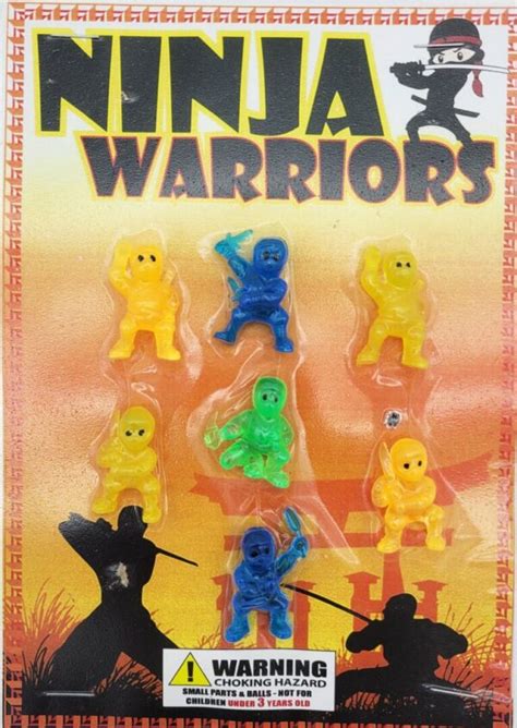 Ninja Warriors 1 250 Count 2050 Per Bag Paper Display 100