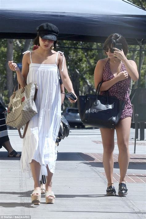 Vanessa And Stella Hudgens Step Out For Lunch In La Daily Mail Online