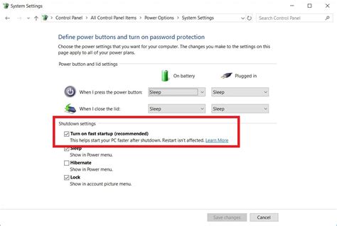 How To Turn On Or Off Fast Startup Mode In Windows 10 And Windows 11