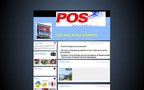 Tracking pos malaysia supports the following number formats POS MALAYSIA BERHAD by aida nurdiyana on Prezi