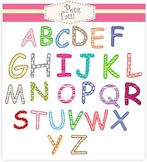 Alphabet Letters Clipart Clipartix