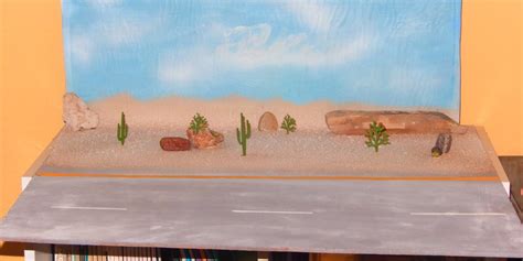 How To Make A Desert Diorama How To Make A Dessert Box