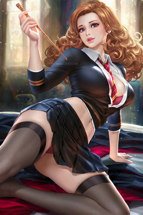 Hermione Granger Wizarding World And 1 More Drawn By Neoartcore