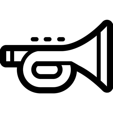 Trumpet 3 Vector Svg Icon Svg Repo