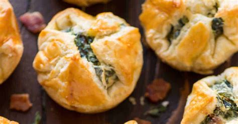 Spinach Cream Cheese Pastries Puffs Recipes Yummly