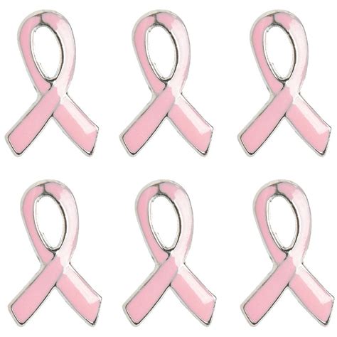 Pink Ribbon Pins 72 Pieces Breast Cancer Fundraising And Awareness Lapel Pins Buy Online In