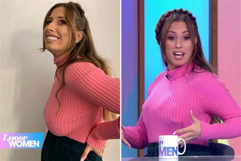Stacey Solomon Shows Off Her Boobs After 4 Minute Breast Lift Live On Loose Women The Scottish Sun