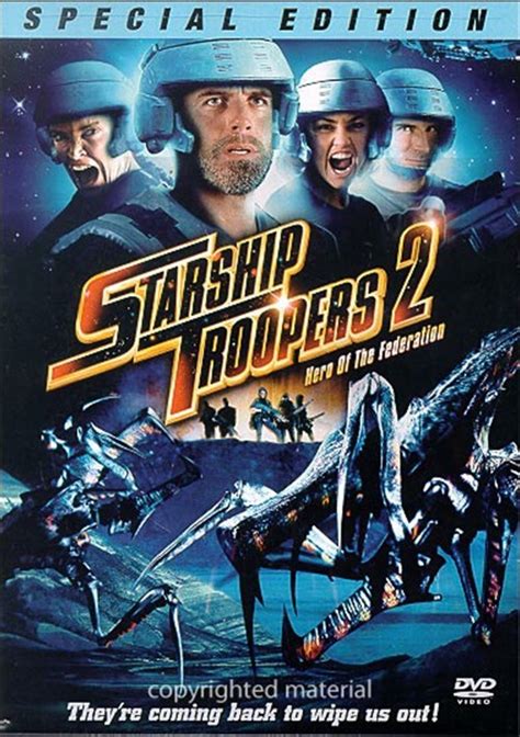 Starship Troopers Hero Of The Federation Special Edition Dvd