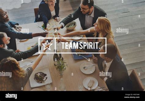 Team Spirit Cooperation Collaboration Work Concept Stock Photo Alamy