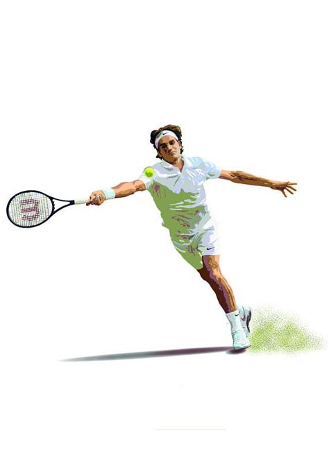 Roger Federer Vector Roger Federer Png Clipart Collection Cliparts
