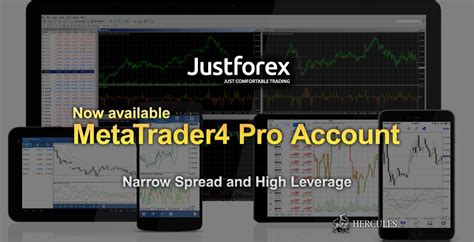 New Justforex Mt4 Pro Account With Leverage 13000 And 01 Pip Spread