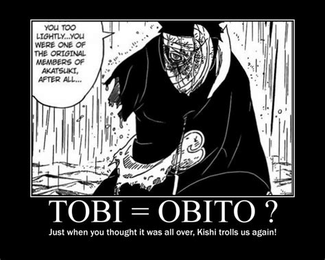 Is Tobi And Obito The Same Person What Box Game