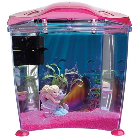 Aquarium Kit Fish Tank Mermaid Kids