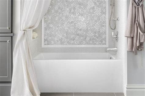 Alcove Bathtub Skirted Tub With Tile Flange