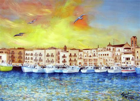 Mola Di Bari 2021 Painting By Leonardo Ruggieri Pixels
