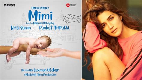 mimi first look kriti sanon reunites with pankaj tripathi for luka chuppi director s next film