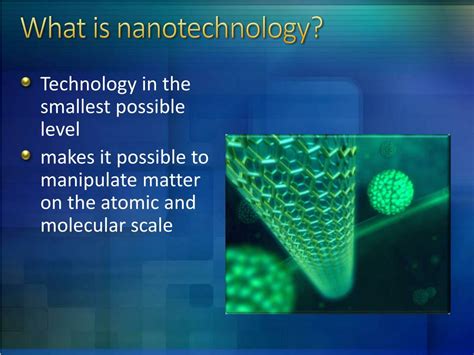 Ppt Nanotechnology Powerpoint Presentation Free Download Id2406714