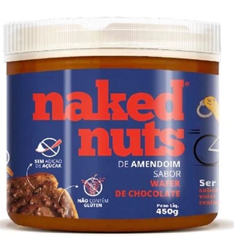 Pasta De Amendoim Wafer Chocolate E Coco Naked Nuts G Organomix My XXX Hot Girl