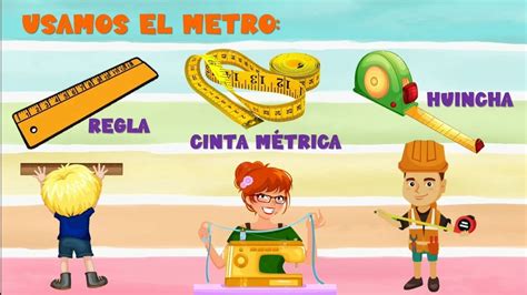 Medidas De Longitud Metro Y Centímetro Para Niños Youtube