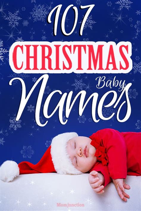 107 Festive Themed Christmas Baby Names For Boys And Girls Artofit