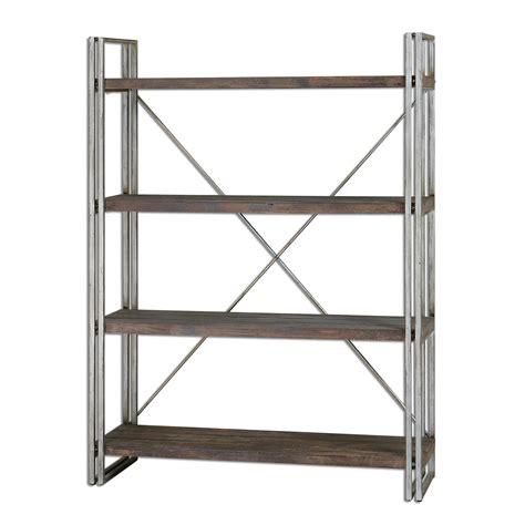 Uttermost Accent Furniture Bookcases Greeley Metal Etagere Wayside