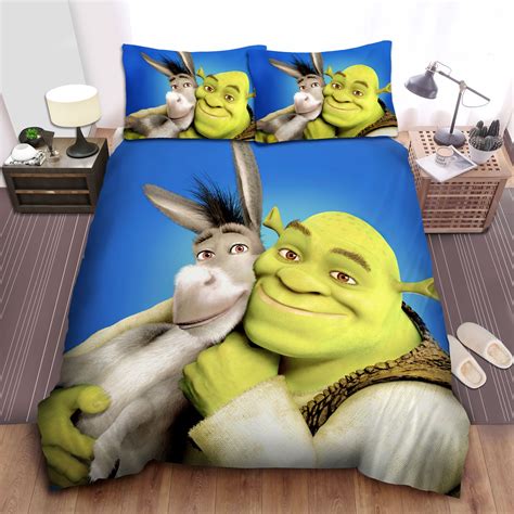 Shrek Donkey And Shrek Bed Sheets Spread Duvet Cover Bedding Sets