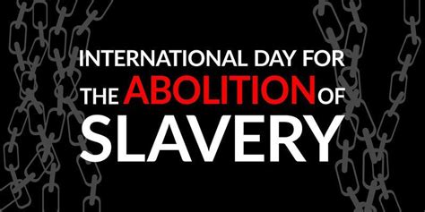 International Day For The Abolition Of Slavery Vector Art Icons And