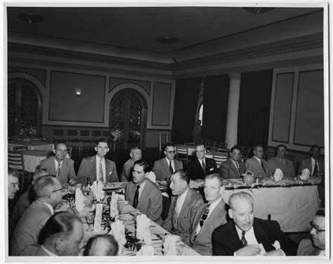 Men In Suits At Banquet The Portal To Texas History