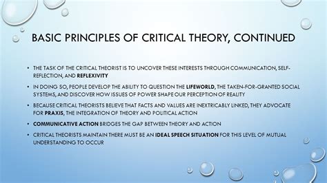التربويون الجدد: المبادئ الأساسية للنظرية النقدية Principles of ...
