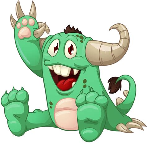 Cute Cartoon Monster Clipart Best