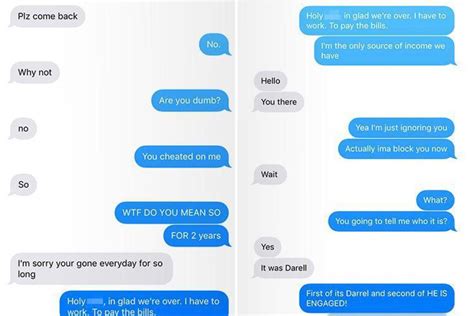 Man Finds Out His Wife Is Cheating On Him In The Most Savage Texts Ever And His Revenge Is