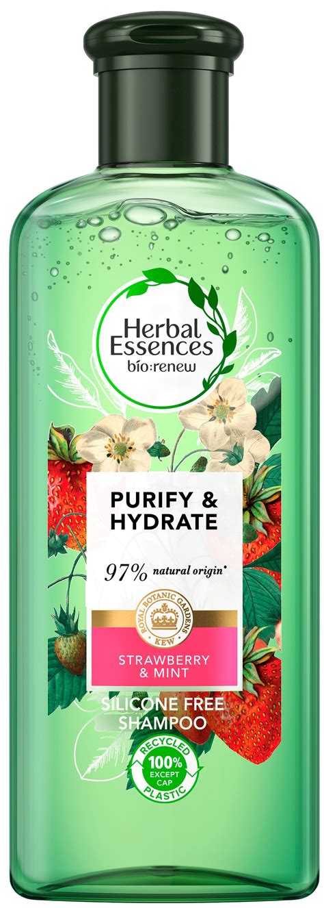 Herbal Essences Strawberry And Mint Purify And Hydrate Shampoo 250 Ml