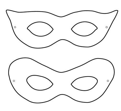 Ob mit papier, stoff, filz oder holz. kinder fasching maske klassisch-design-ausdrucken-idee | Faschingsmasken basteln, Fasching maske ...