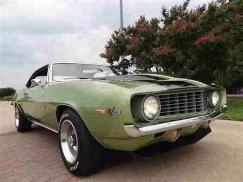 Find Used 1969 Chevrolet Camaro Z28 Recreation 4 Speed Chevy Nos Frost