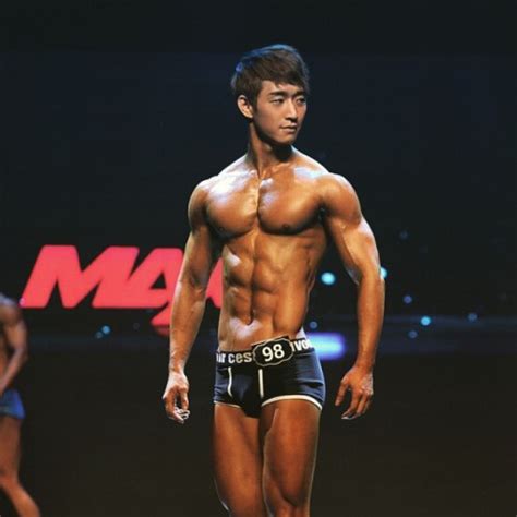 Thumbs Pro Chinesemale Muscle Mania Fitness Korea Sports Model Contest By Abszane