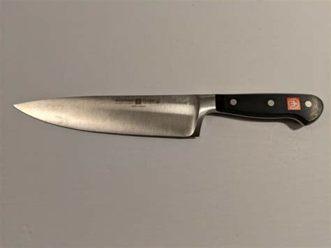 Wusthof 458220 Classic 8 Chefs Knife Black For Sale Online Ebay
