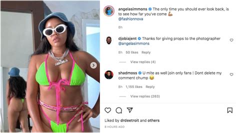 One Cake Showing Bow Wow Tells Angela Simmons To Start An OnlyFans