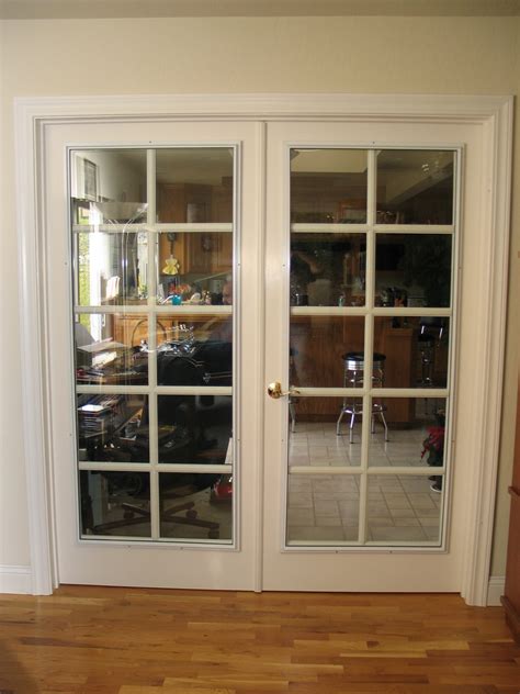Opting for glazed internal door pairs will mean you won't lose any natural light in this case either! Beautify your home with French doors interior 18 inches | Interior & Exterior Ideas