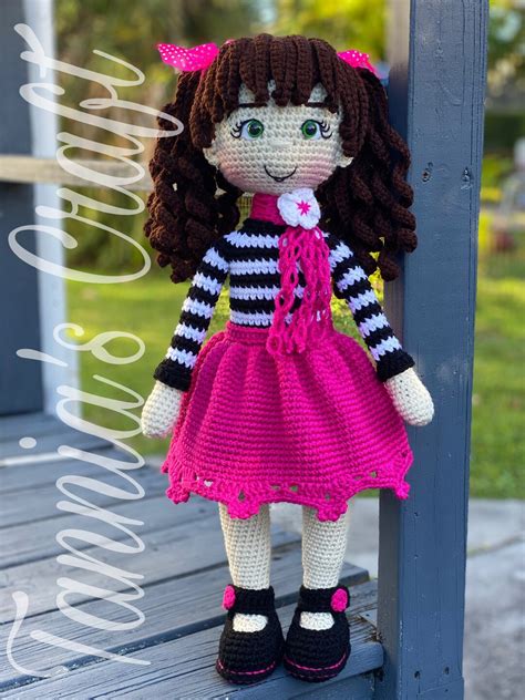 Pattern Candy Doll Pattern Crochet Doll Pattern Tannias Craft Available