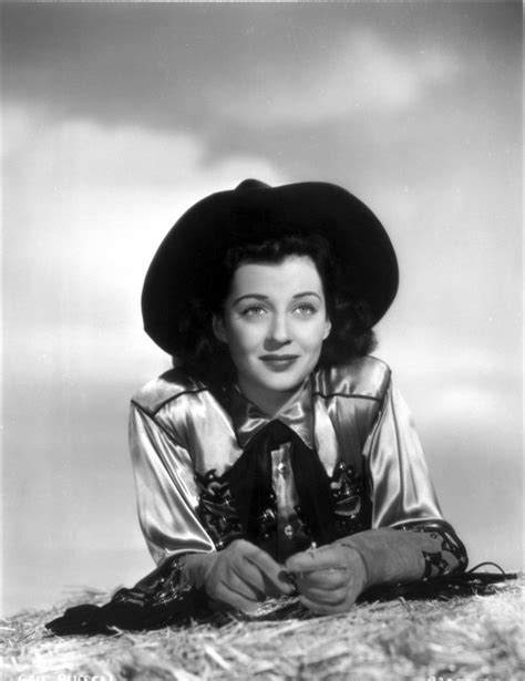 Gail Russell Leaning With Cowgirl Hat Photo Print Item Varcel704047 Posterazzi