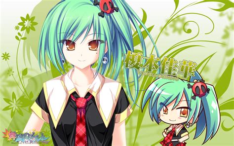 2560x1080 Resolution Teal Haired Anime Characters Hd Wallpaper