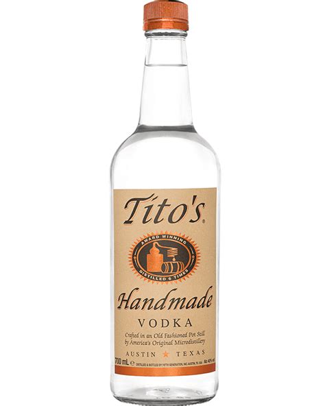 tito s handmade vodka — iconic beverages
