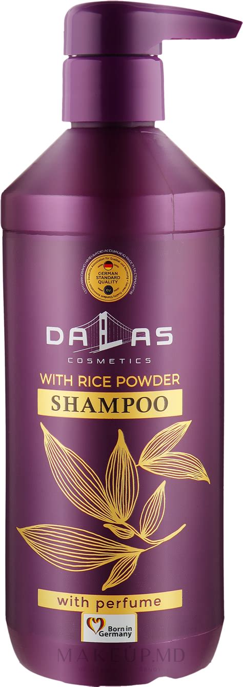 Dalas Cosmetics Wiht Rice Powder Shampoo Шампунь для жирных и
