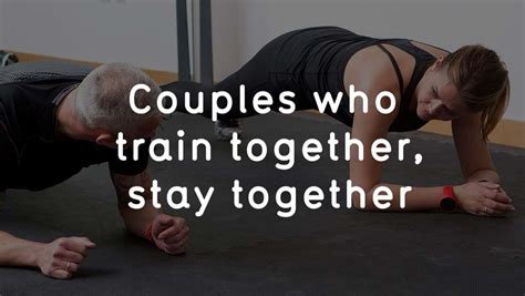 couples who train together stay together puregym