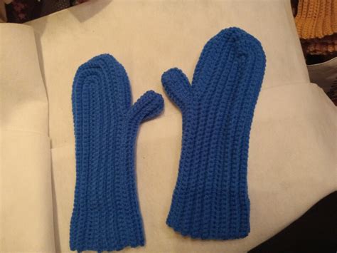 Royal Blue Mittens Etsy