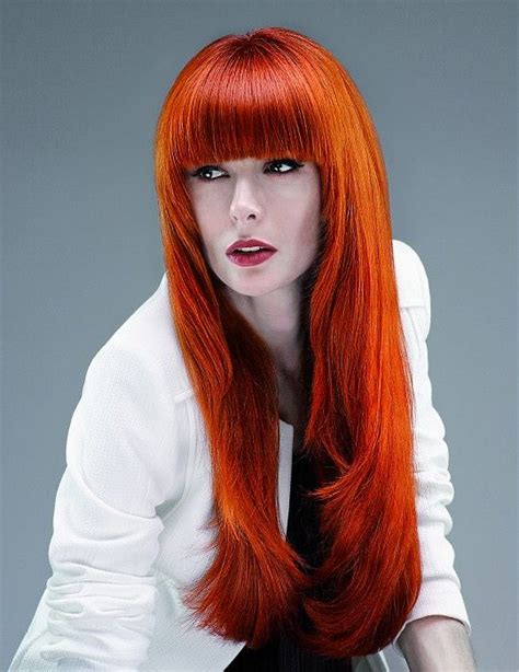 Hairdreams Long Red Straight Hair Styles Ukhairdressers Com Long