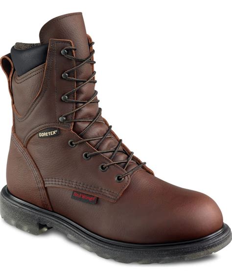 Red Wing Shoes Mens 8 Inch Waterproof Insulated Boots 1412 Nutme
