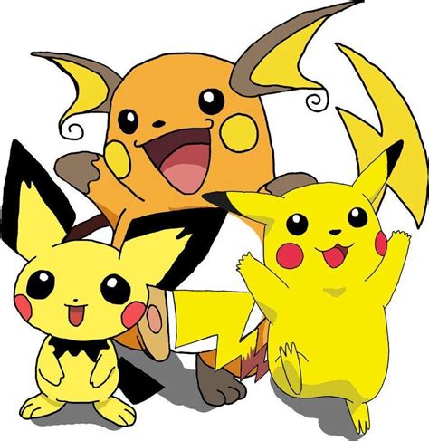 Pokemon Pikachu And Raichu Wallpapers Top Free Pokemon Pikachu And